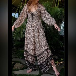 Large free people romper
